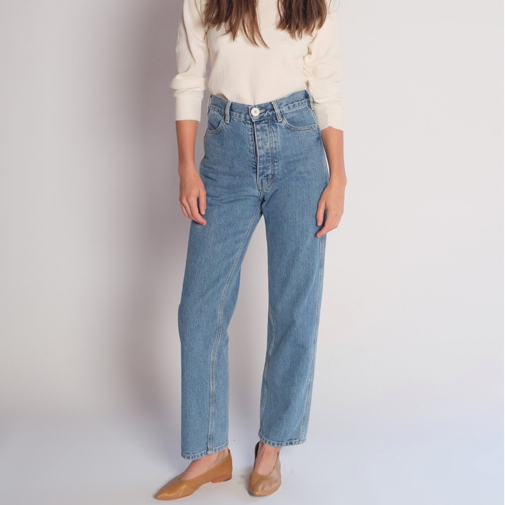 Jesse Kamm 225’s in Japanese Cowboy Blue Denim - Size 0